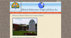 Desktop Screenshot of miracledt.org
